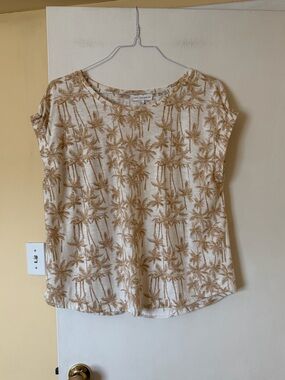 JANE + DELANCEY top - size L - EUC - Anthropologie